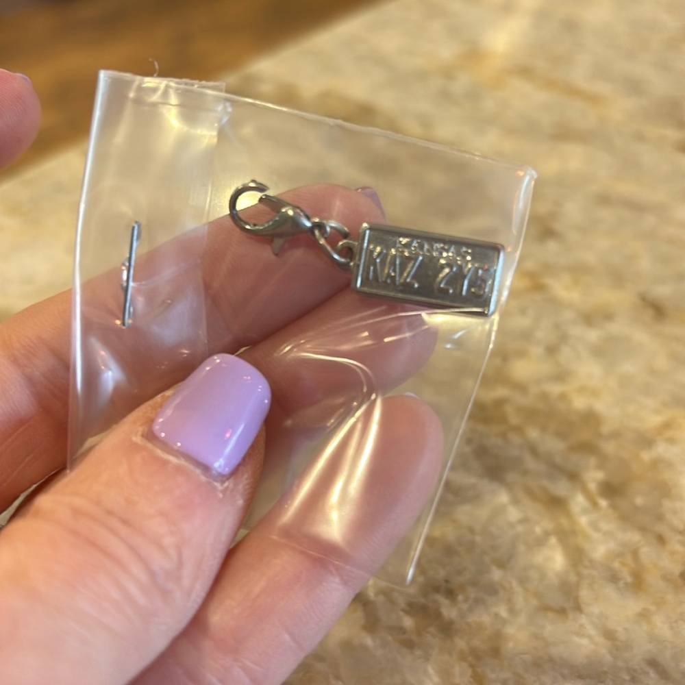 Supernatural License Plate Charm